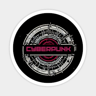 Cyberpunk Logo Magnet